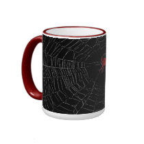 Spider web mug