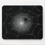 SPIDER WEB & SPIDER by SHARON SHARPE Mouse Mats
