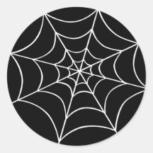 Spider Web Sticker