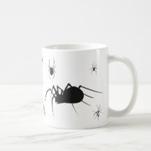 Spiders in my cup coffee mug