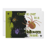 Spiders 'N Patterns invitations