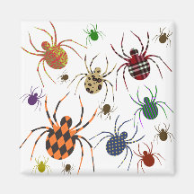 Spiders 'N Patterns Magnets