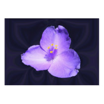 Spiderwort flower ~ ATC card