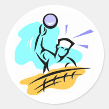 Spike Volleyball Sticker