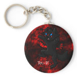 Spike Wolf Key Chain