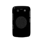 Spiky Black and Gray Shell Inverted Seamless Round Blackberry Bold Covers