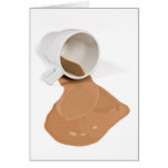 Spilled chocolate milk cards