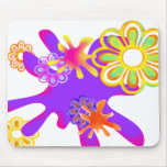 Spilled Flowers Mousepad