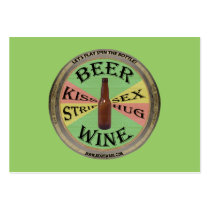 Spin The Beer Bottle Business Card Templates