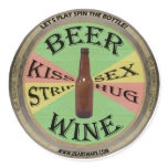 Spin The Beer Bottle stickers