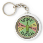 Spin The Wine Bottle keychains