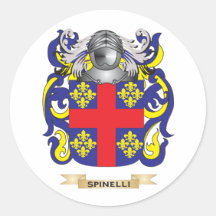 Spinelli Coat of Arms (Family Crest) Sticker