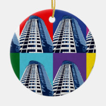 Spinnaker Colour Therapy Christmas Tree Ornaments