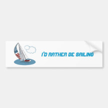 Spinnaker in the Wind Bumper Sticker