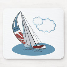 Spinnaker in the Wind Mouse Mats