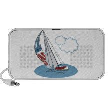 Spinnaker in the Wind Mp3 Speaker