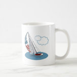 Spinnaker in the Wind Mugs