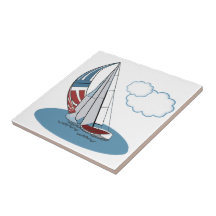 Spinnaker in the Wind Tiles