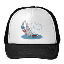 Spinnaker in the Wind Trucker Hat
