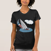 Spinnaker in the Wind Tshirt