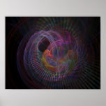 Spinning Rainbow Poster posters