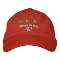 Spinoni, Embrace the hairy side of life. Embroidered Hat