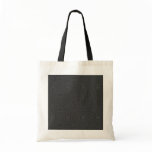 Spiral design in dark gray. canvas bag
