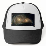 Spiral Galaxies Colliding Hats