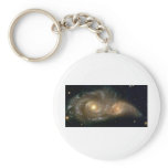 Spiral Galaxies Colliding Key Chains