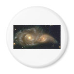 Spiral Galaxies Colliding Fridge Magnets