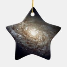 Spiral Galaxy Christmas Tree Ornament
