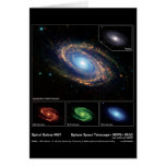 Spiral Galaxy M81 – Spitzer Space Telescope – IRAC cards