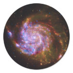 Spiral Galaxy Messier 101 stickers