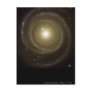 Spiral Galaxy NGC 4622 Spins Backward Postcards