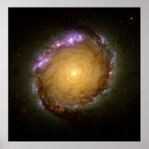 Spiral Galaxy's Living Colour Poster