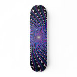 Spiral Graphics: Purple Gradient: Skateboard