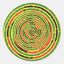 SPIRAL JAMAICA STICKERS