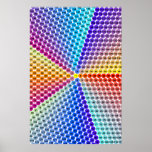 Spiral Multiplication Table - Pentagon posters