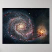 Spiral Nebula Poster Print