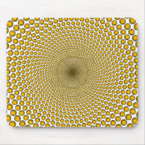 Spiral of Smiley Faces: Mousepads
