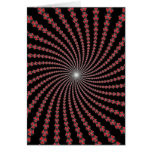 Spiral of Traingles: Vector Art: Card