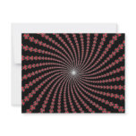 Spiral of Traingles: Vector Art: Custom Invite
