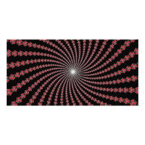 Spiral of Traingles: Vector Art: Picture Card