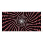 Spiral of Traingles: Vector Art: photo cards