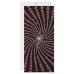 Spiral of Traingles: Vector Art: rack cards