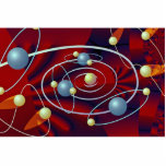 Spiral orbit in chaos photo photo sculptures