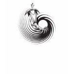 Spiral Plant Tattoo Design t-shirts
