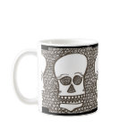 Spiral skull mugs
