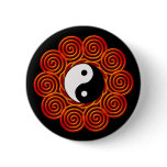Spiral Yin Yang Sun buttons