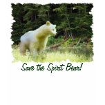 SPIRIT BEAR & RAINFOREST Wildlife Fashion Shirt